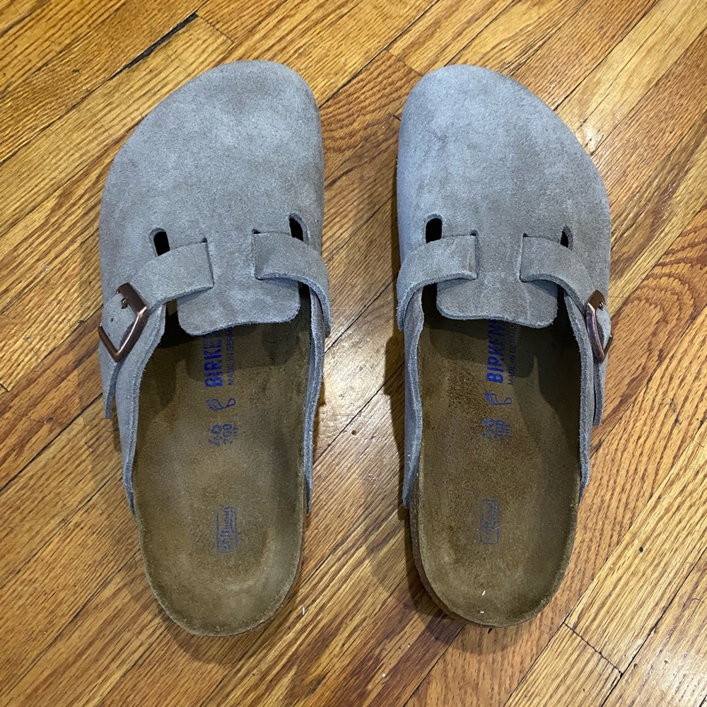 Birkenstocks Men’s Boston Clog size 13 Tobacco Brown